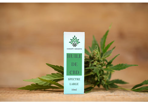 Huile CBD Canopy Growth 1% POISSON